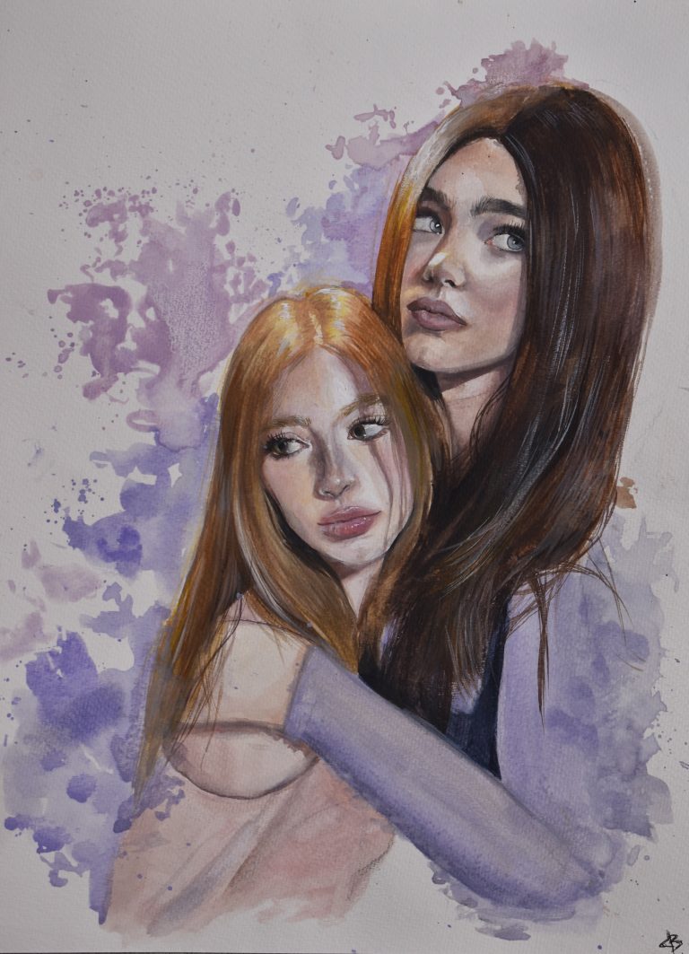 Portrait of Dasha and Sasha
